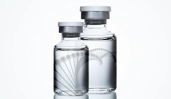 vaccine in bottles