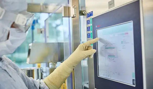 person in lab