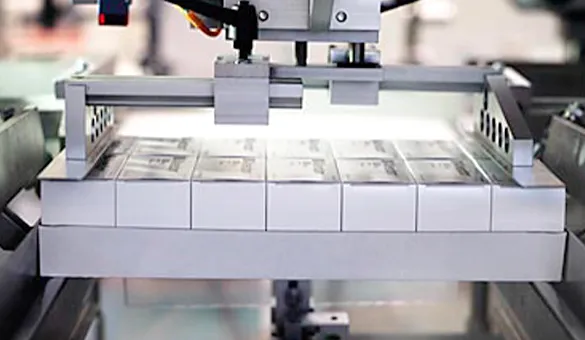 Packaging line
