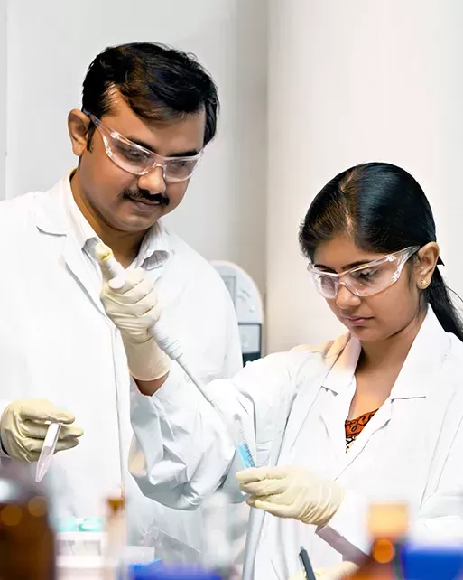 lab people at work