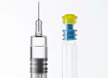 Pre-filled syringes and cartridges